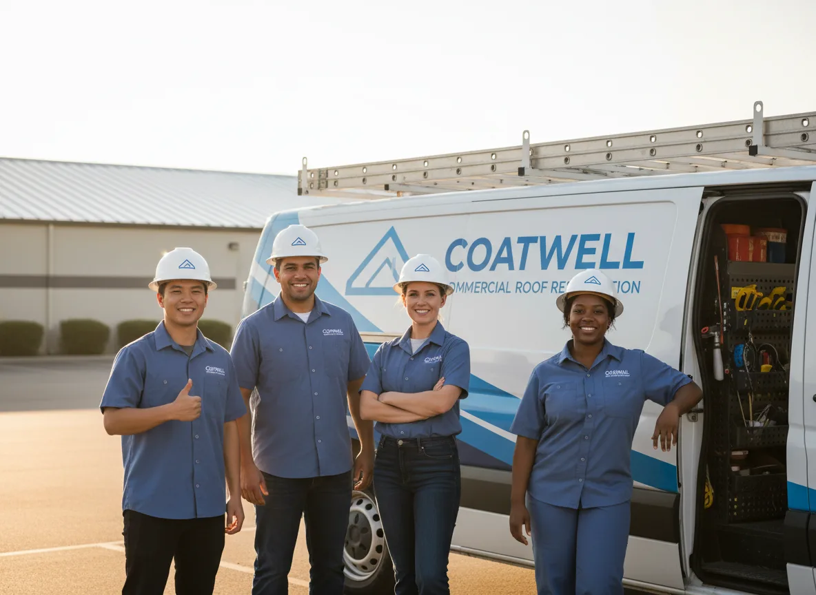 Commercial roof coating company in Haydenville, MA
